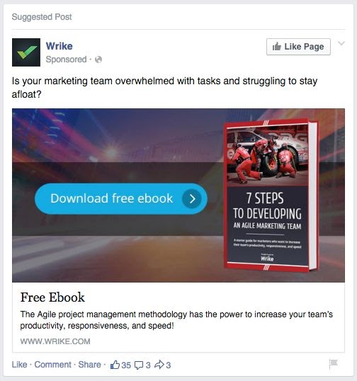Facebook Ads sponsored