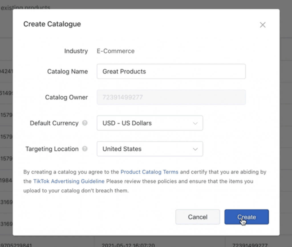 How to set up TikTok catalog