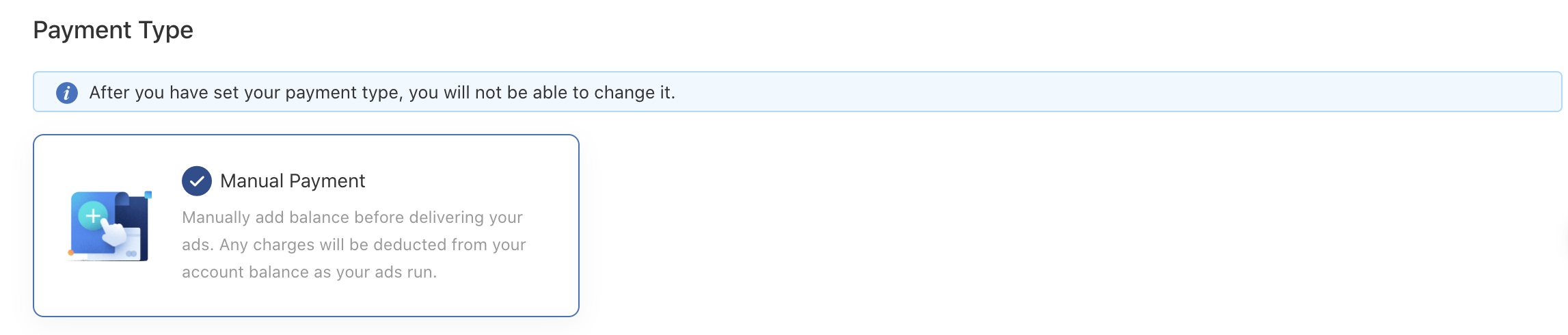 Payment method on TikTok Ad Manager