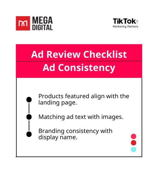 Ad Review Checklist - Ad Consistency
