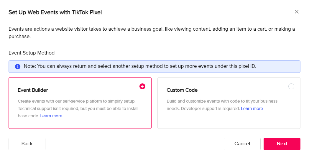 Connect TikTok with third party