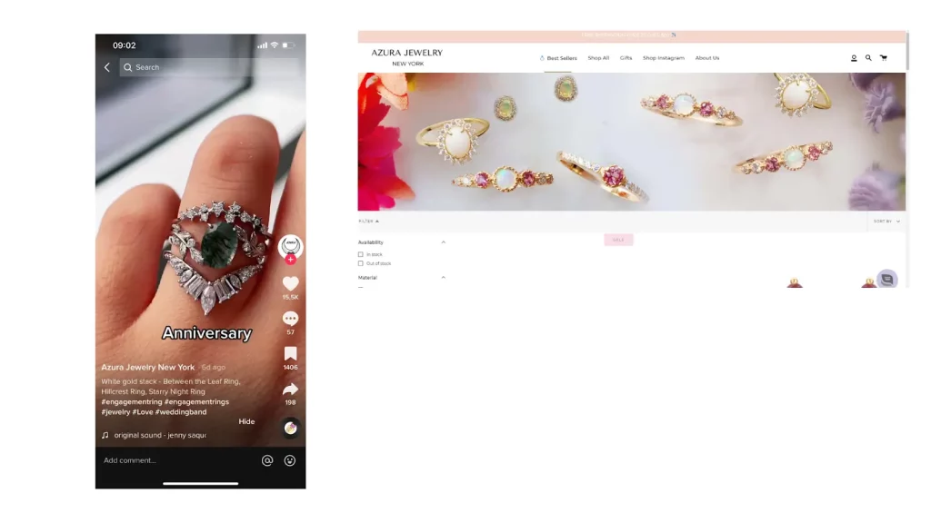 Make sure your ad creative matches the landing page