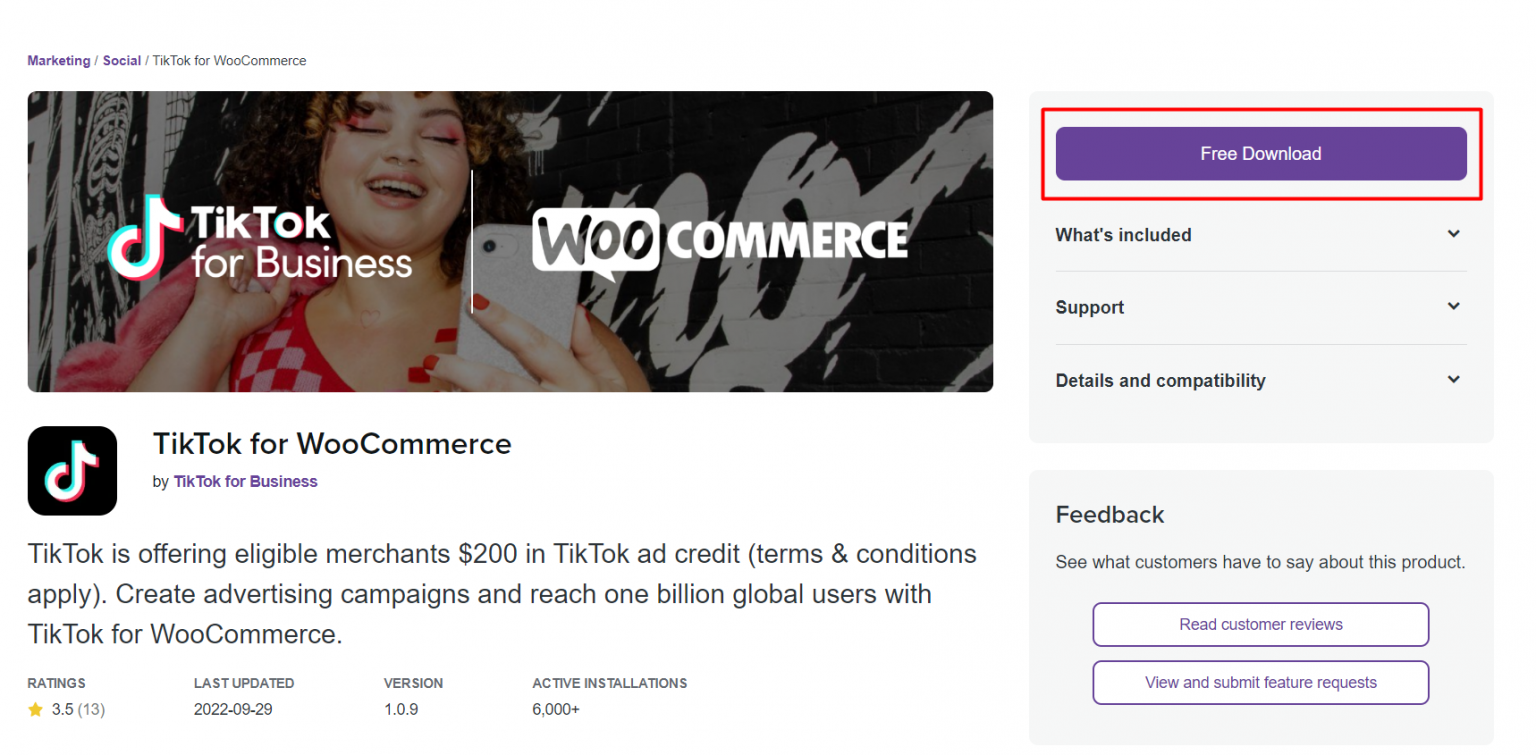 TikTok Catalog to Woocommerce