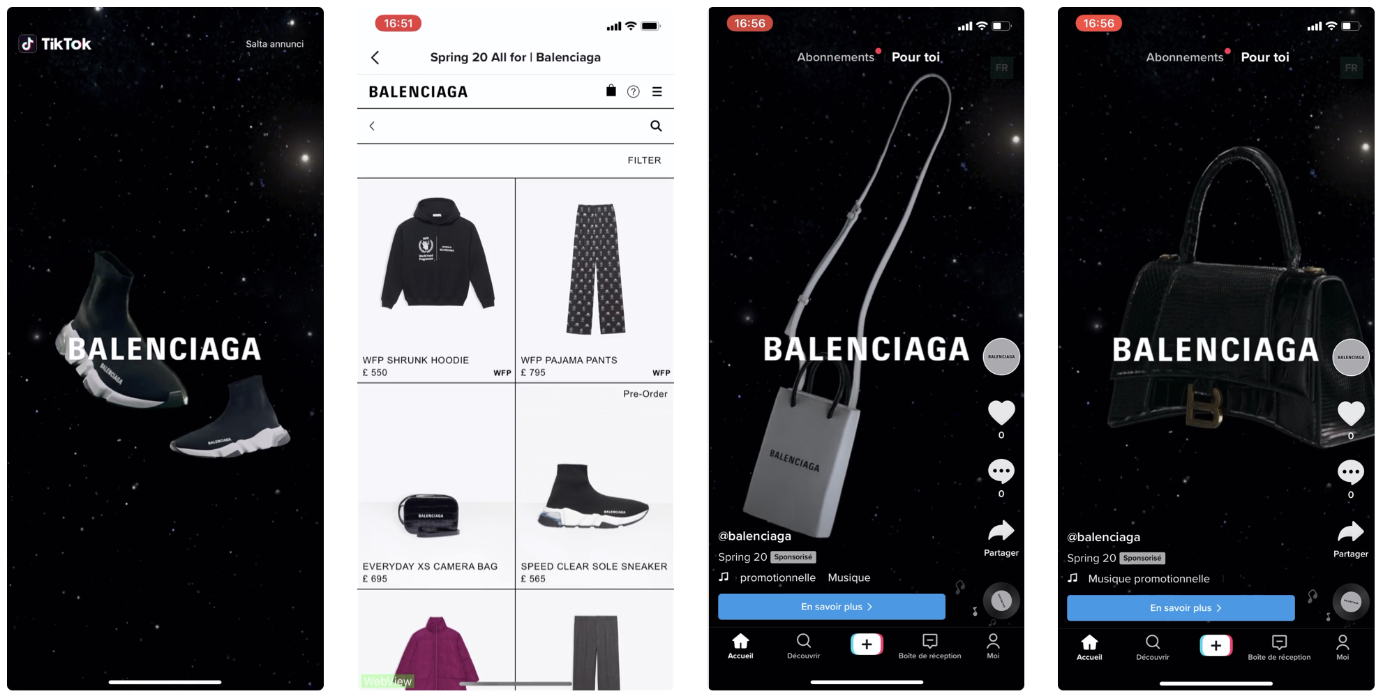 TopView ads case study - Balenciaga