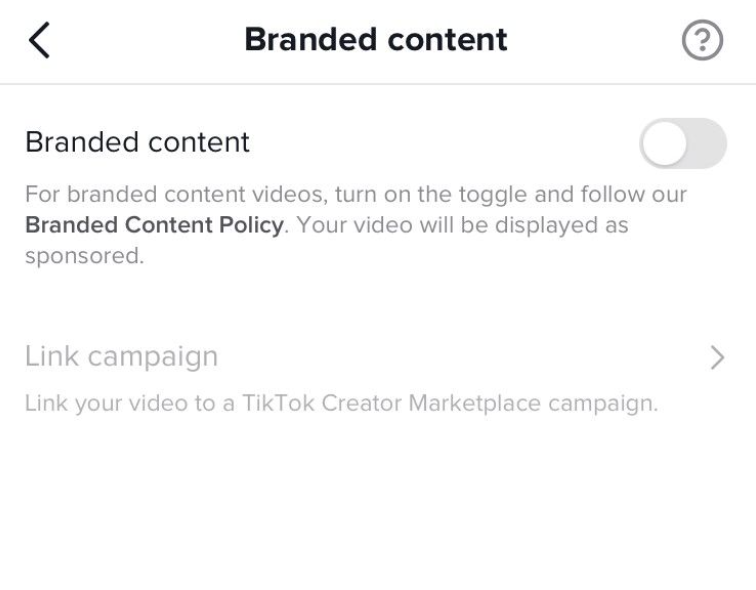 Branded Content Guidelines