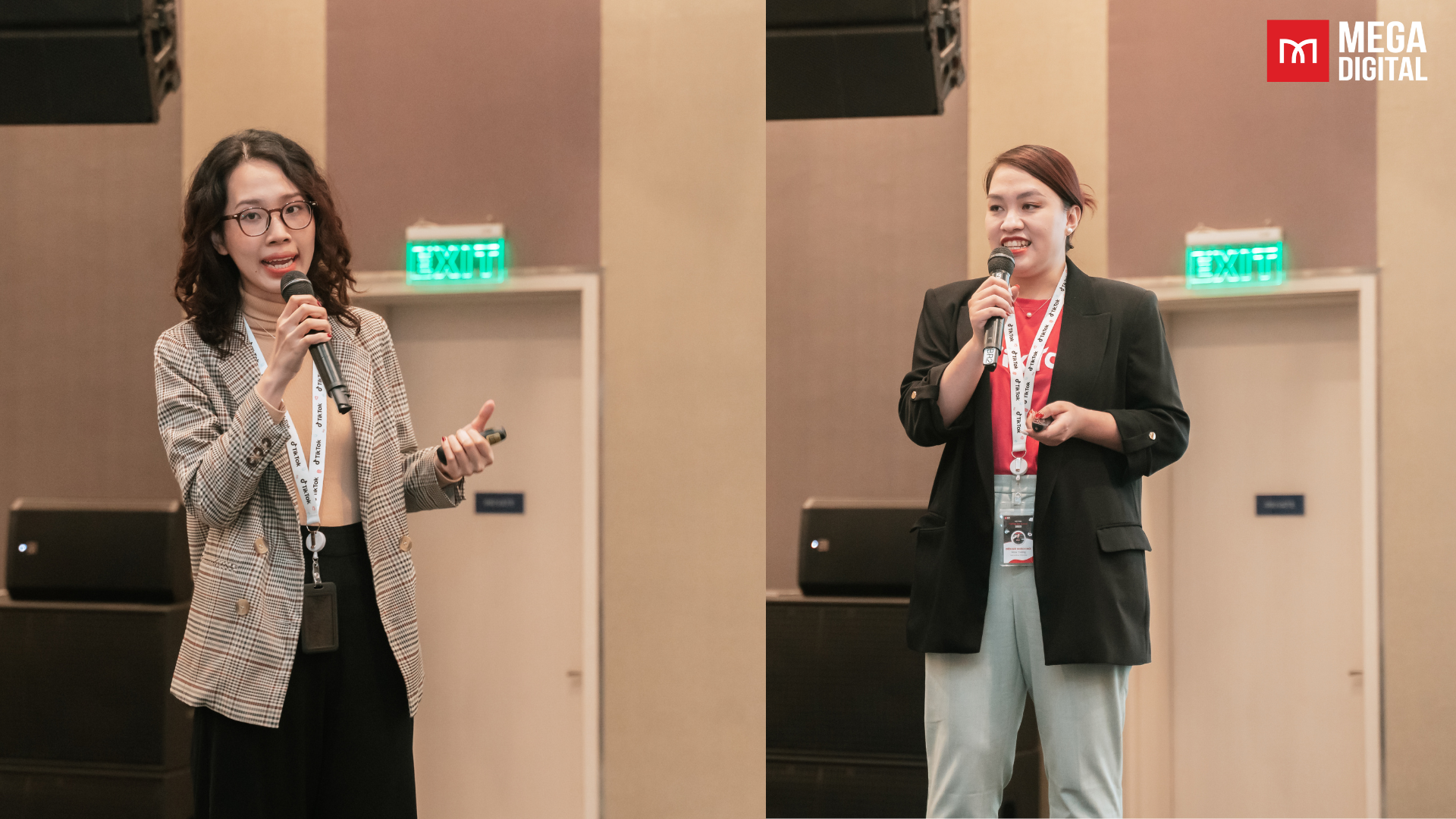 Diễn giả TikTok for Business: Chị Ngọc Đặng và chị Alice Trương tại hội thảo TikTok for Retail 2023
