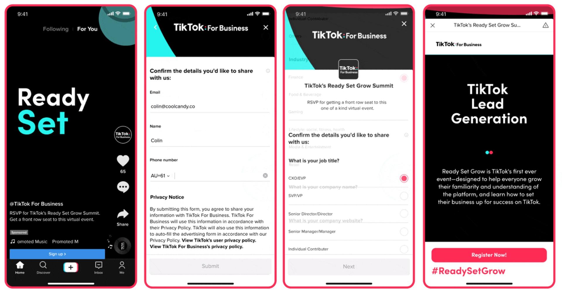 Tiktok Lead Generation Ads 