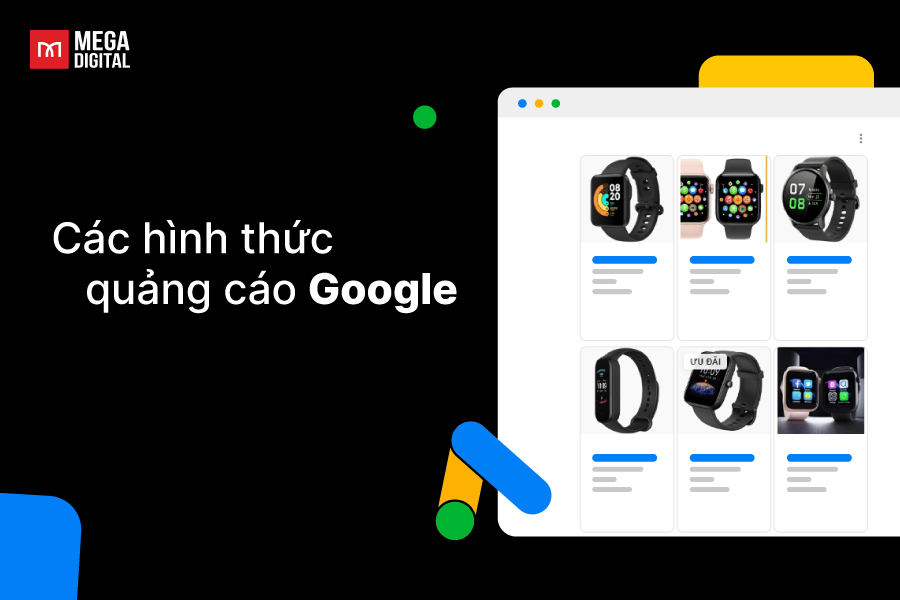 Cac hinh thuc quang cao Google