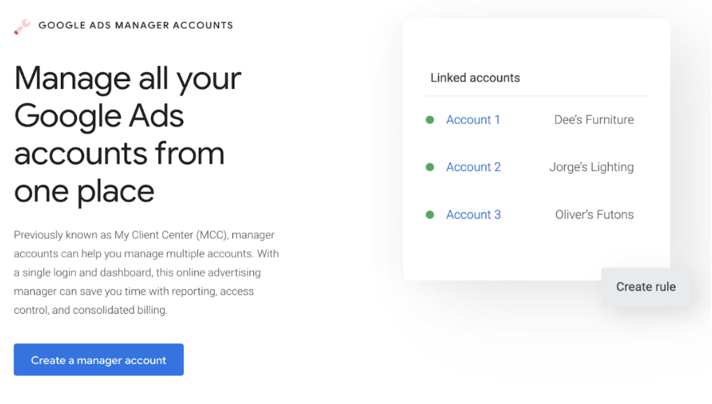 Google MCC Account The ultimate account management guide