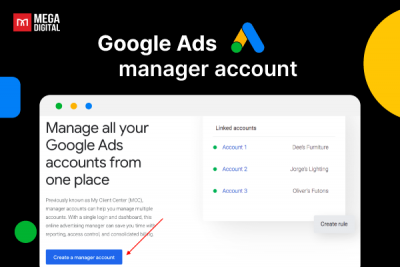 Google Ads manager account