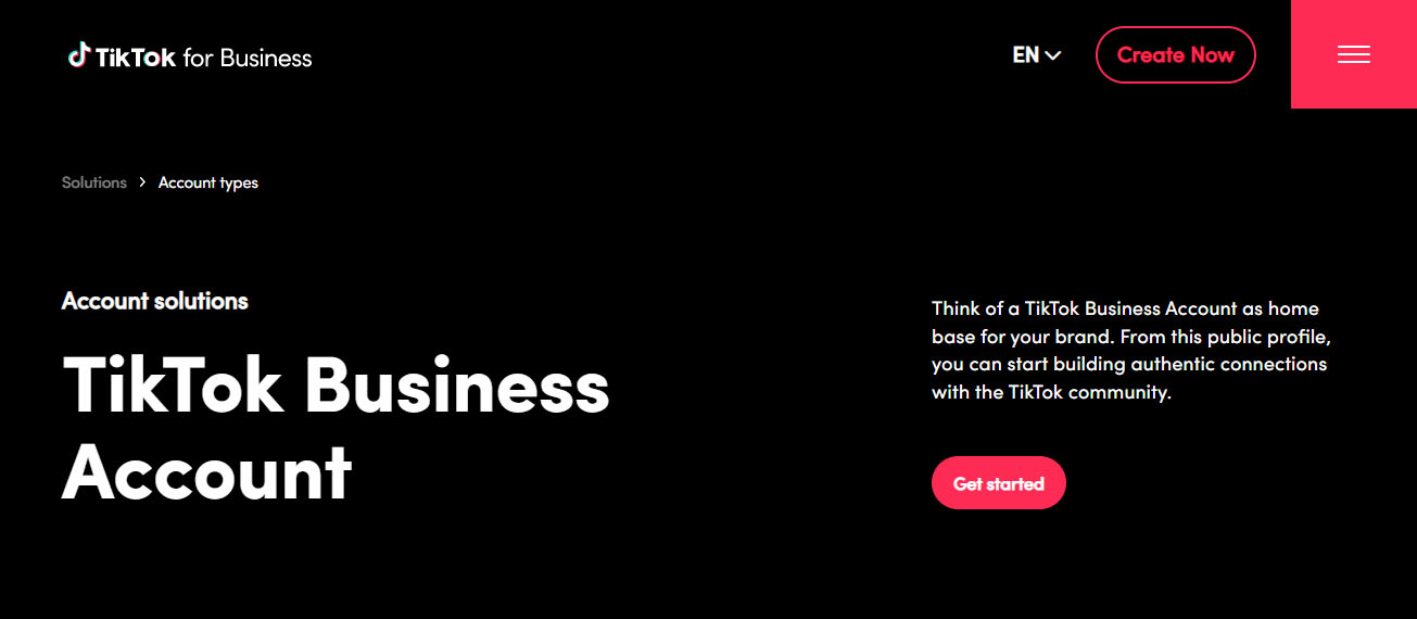 TikTok Business Account