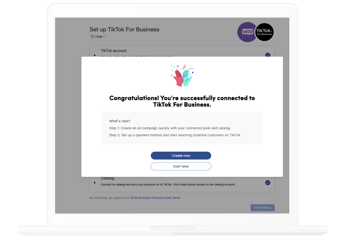 Successfully connect WooCommerce to TikTok For Business