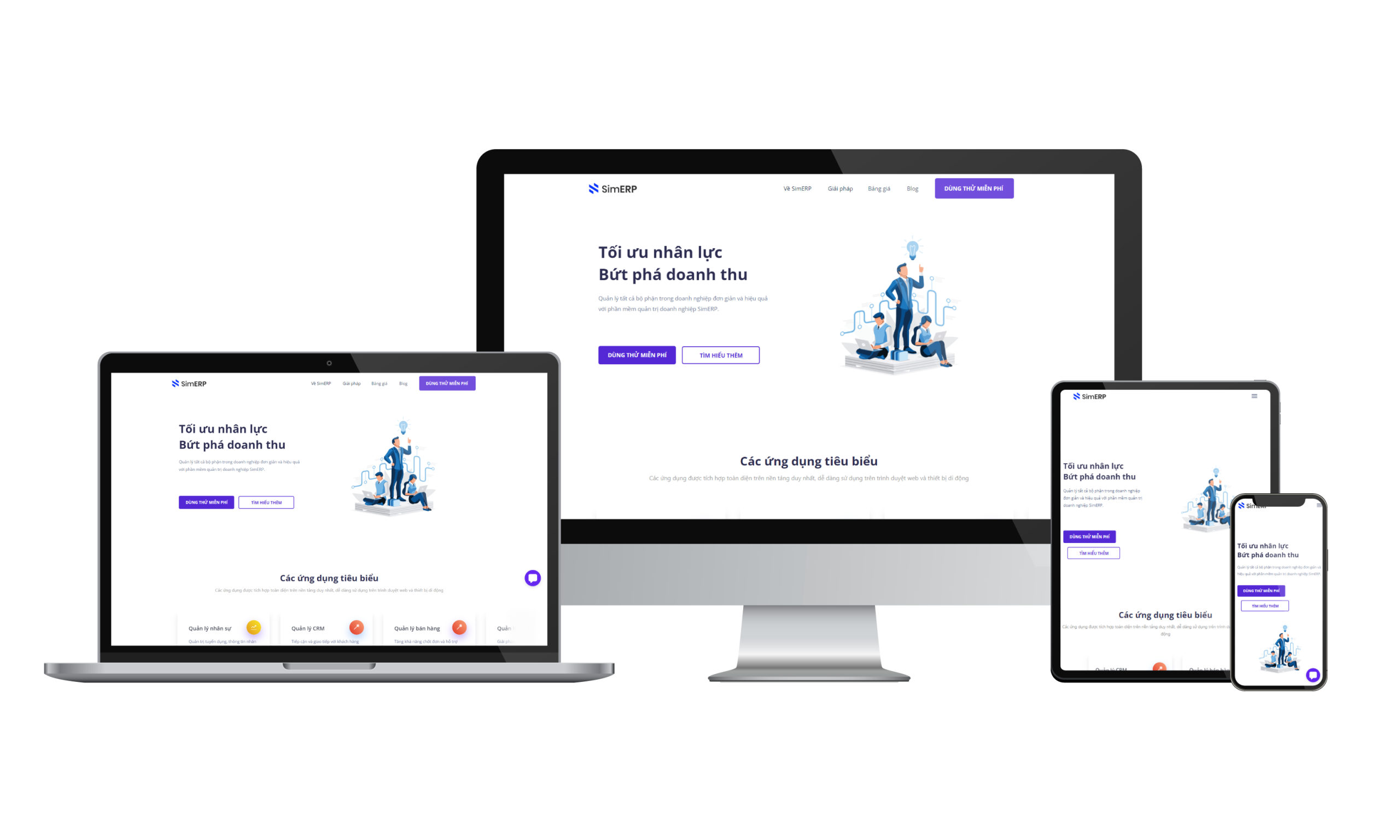 Website design SimERP