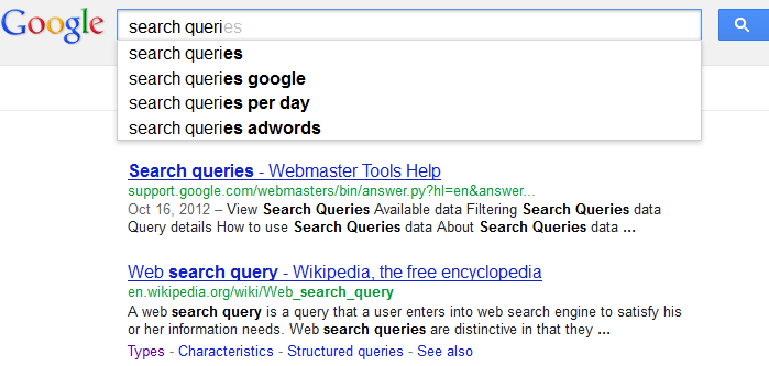 Title and description do not match the searcher's query
