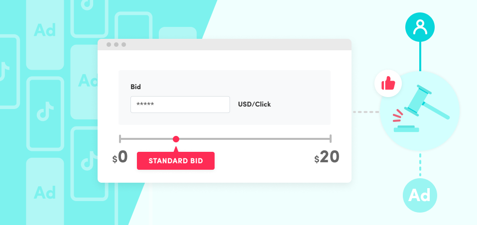 How does TikTok ad bidding work?