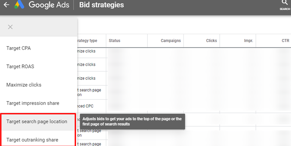Adjusts bids to optimize auction insights in Google Ads