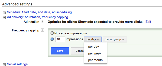 Decide the frequency of your retargeting campaign