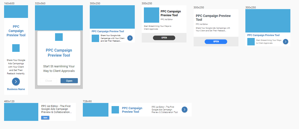 Responsive display ads