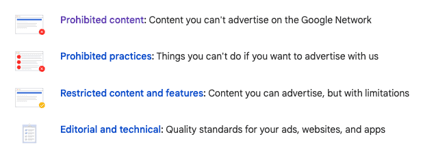 Understand Google Ads policies
