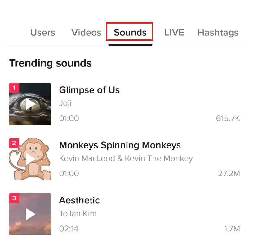 5 ways how to find trending sounds on TikTok