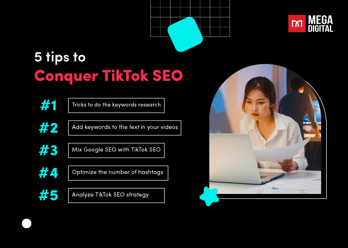 5 tips to Conquer TikTok SEO