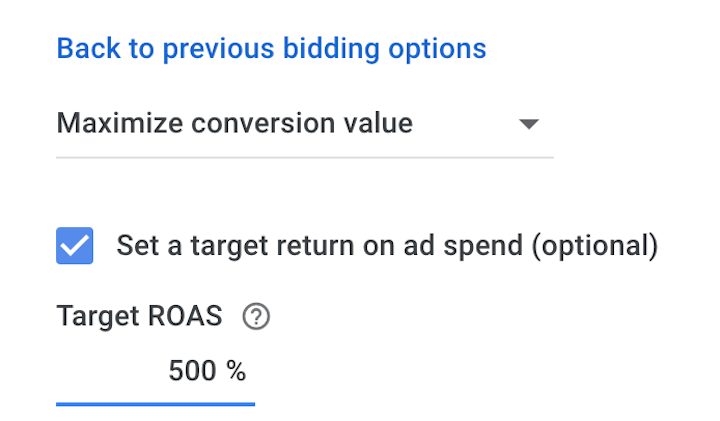 Pick the right bidding strategy optimize performance max