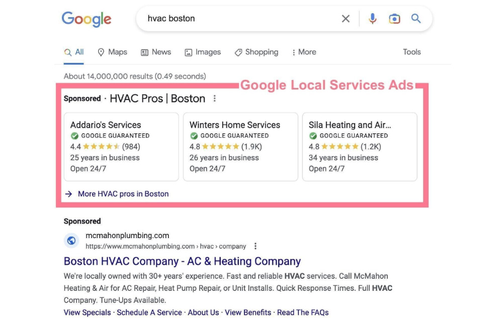 Local Service ads vs. PPC 