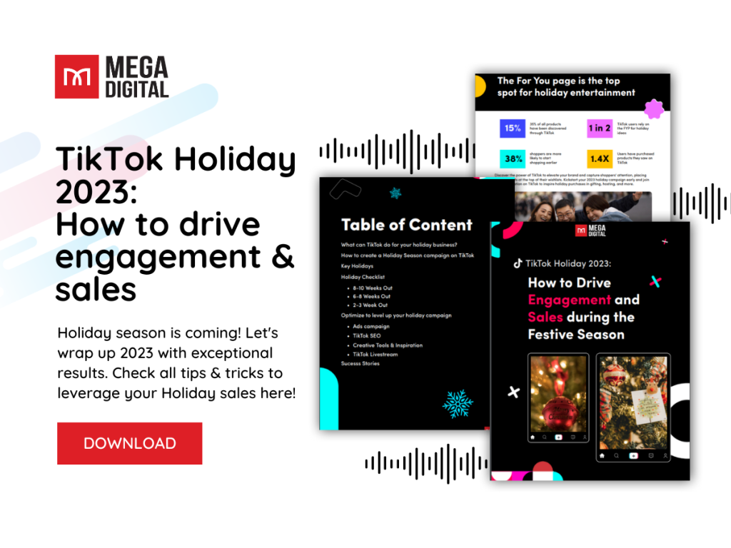 Ebook TikTok Holiday 2023: How to drivve engagement and sales