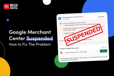 Google Merchant Center suspended