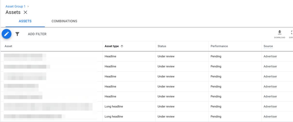 Measure asset performance 