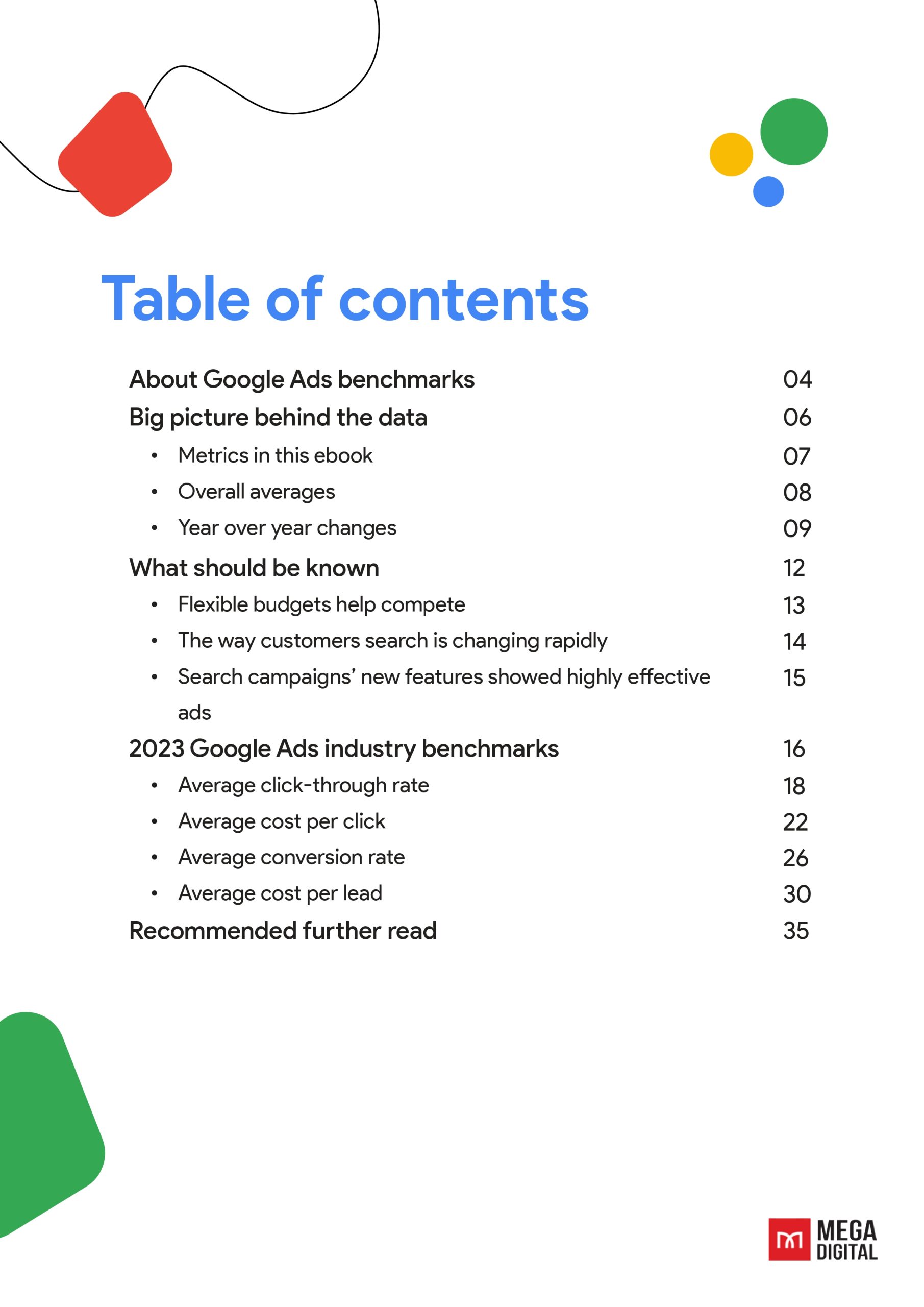 ebook google ads industry benchmarks page 3
