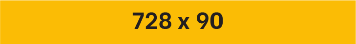 728 x 90 – Leaderboard Banner