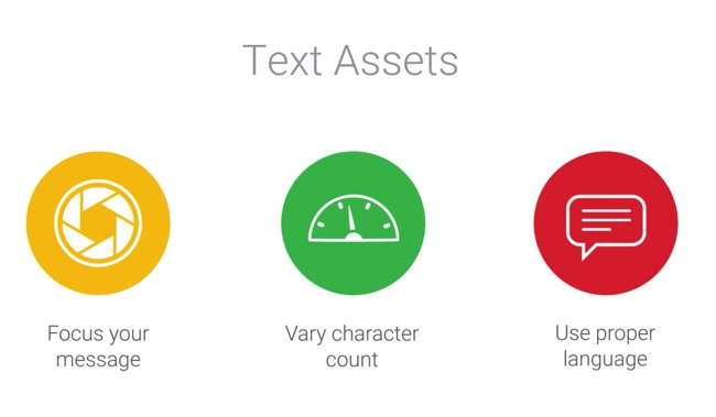 Text asset App campaign best practices