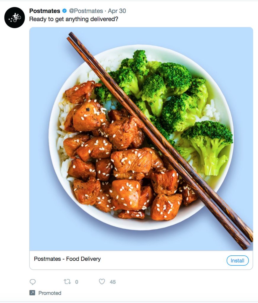 Twitter App Campaign Best Practices examples