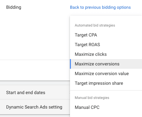 Google Ads Bidding Strategies