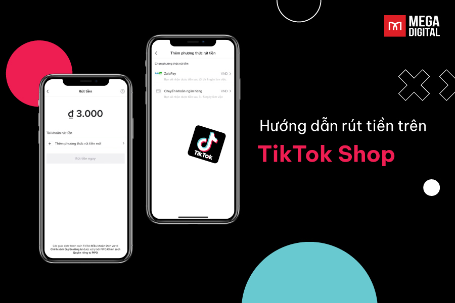 Hướng dẫn rút tiền tiktok shop