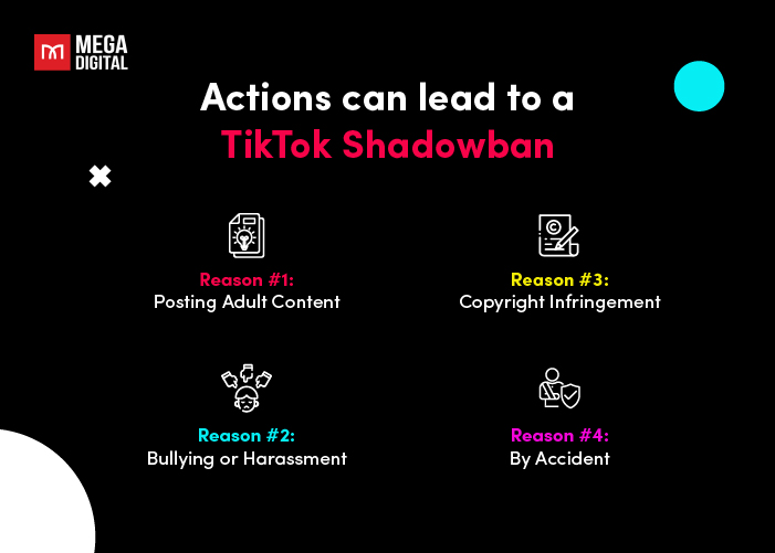 4 actions can lead to TikTok shadowban