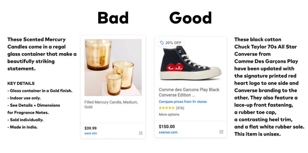 2. Unacceptable images google merchant center disapproved products