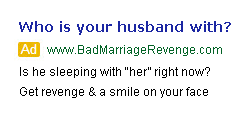 Use fear in a good way google ads headline