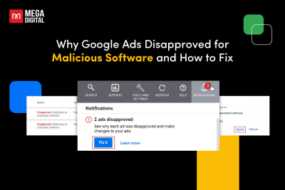 google ads disapproved malicious software