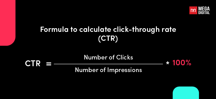 tiktok ads not converting:  Check the formula to calculate click through rate (CTR)
