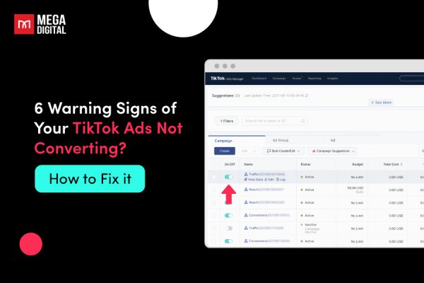 tiktok ads not conveting and how to fix it