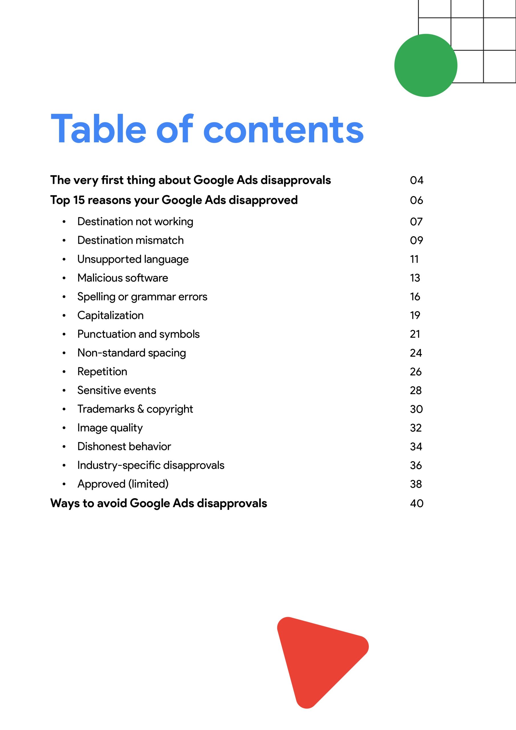 The Art of Conquering Google Ads Disapprovals page 2