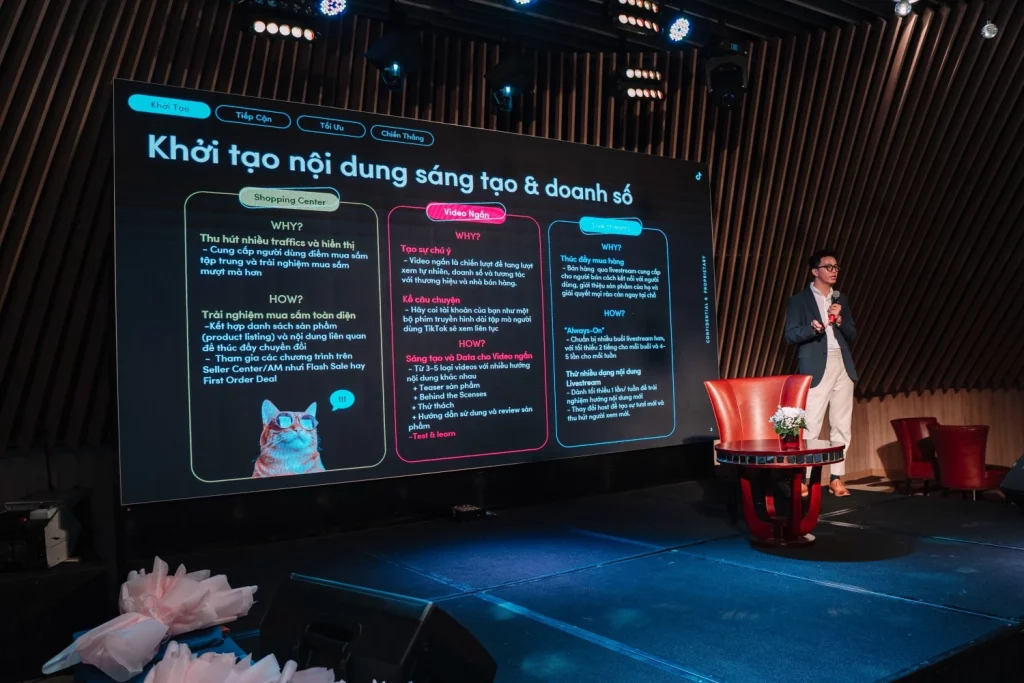 Diễn giả Alex Huỳnh chia sẻ về chiến lược GROW trên TikTok