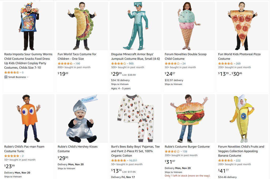 Halloween costumes kids