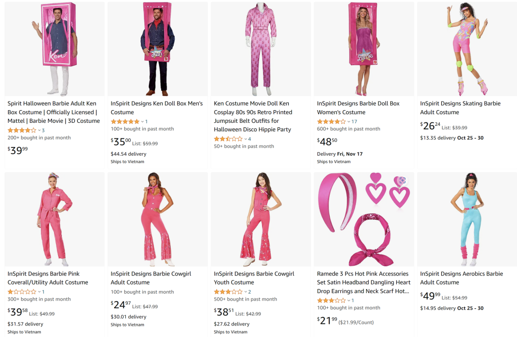 halloween barbie and ken costumes