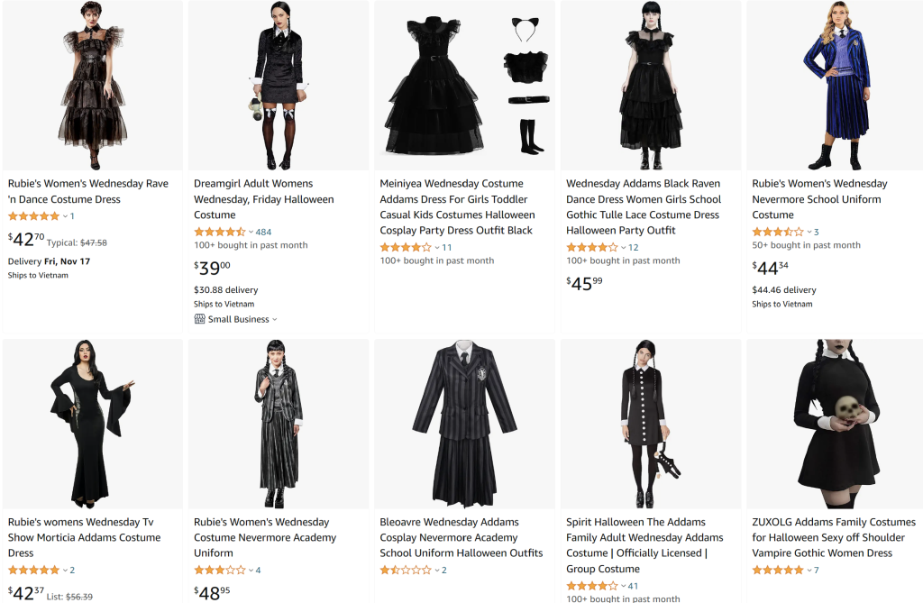 Wednesday Addams Costume Spirit Halloween  Wednesday Addams Costumes  Adults Diy - Cosplay Costumes - Aliexpress