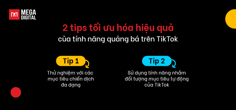 2 tips tối ưu hiệu quả tính năng quảng bá trên TikTok