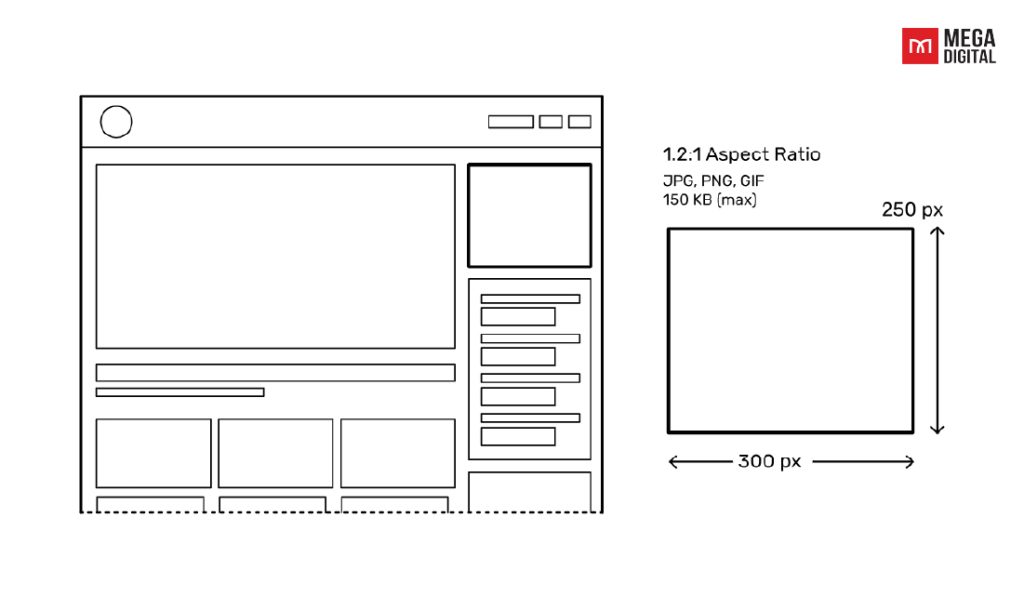 Medium Rectangle (300 x 250 px) Google App Campaign Specs