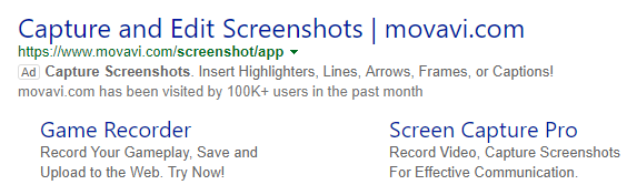 Microsoft Bing Search ads specs
